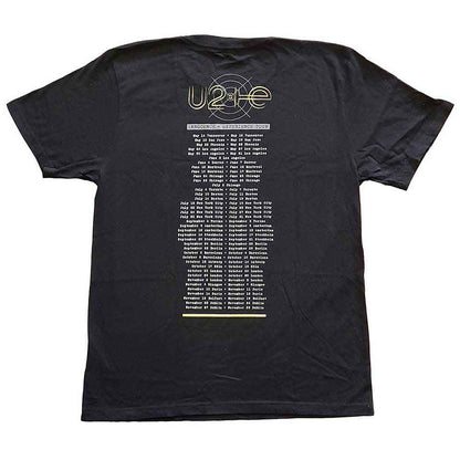 U2 - STAGE PHOTO - T-Shirt Black