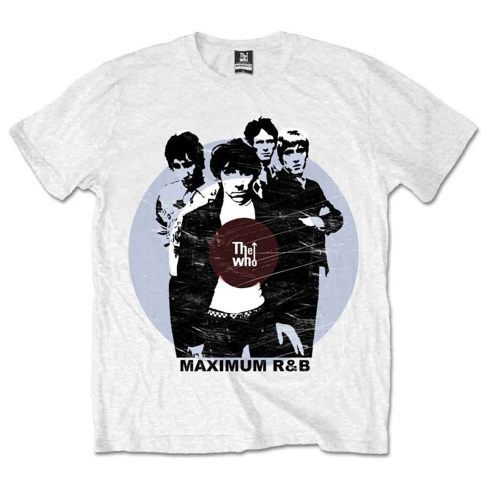 THE WHO - MAXIMUM RHYTHM & BLUES - T-Shirt White