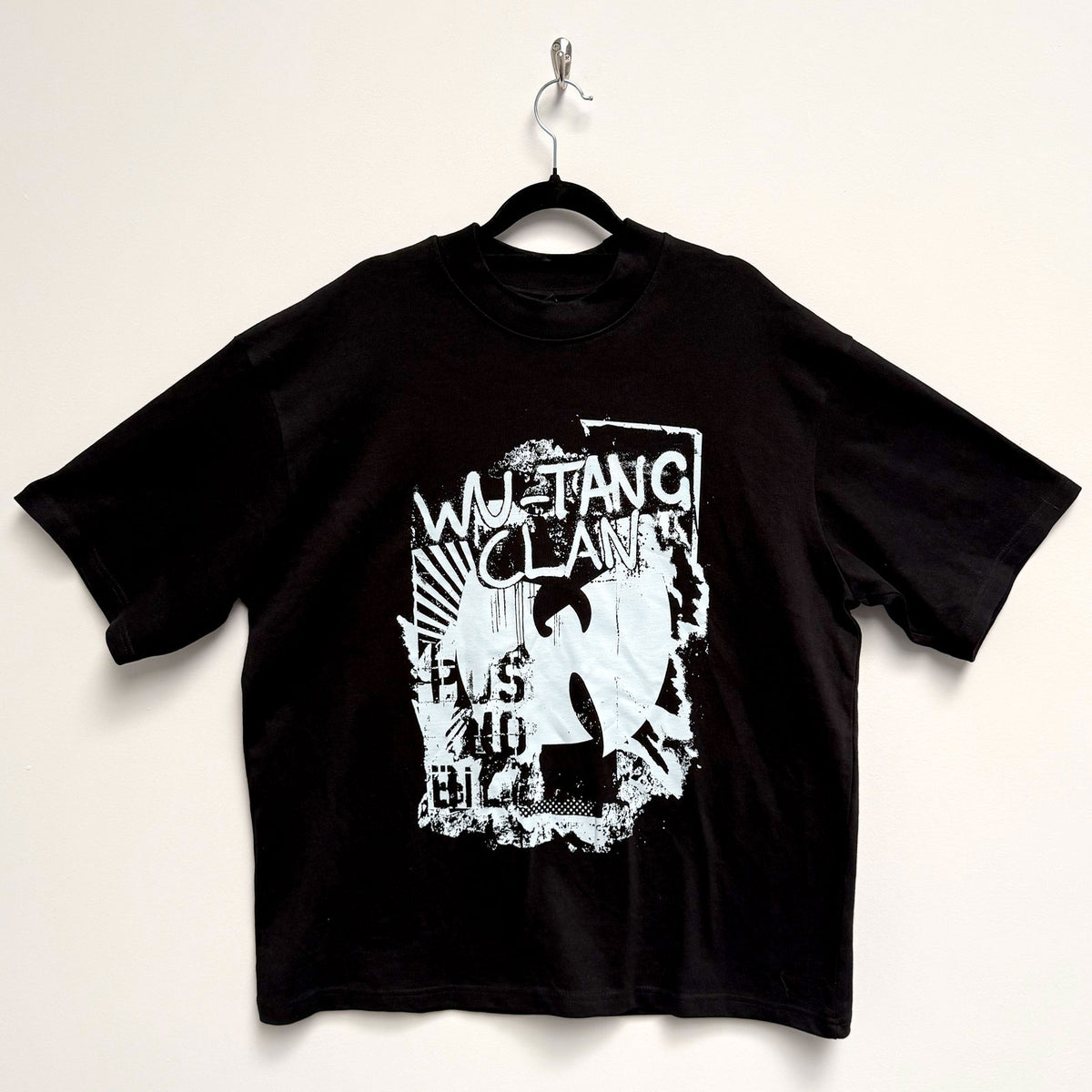 WU-TANG CLAN - GRAFFITI - Oversized Boxy T-Shirt Black