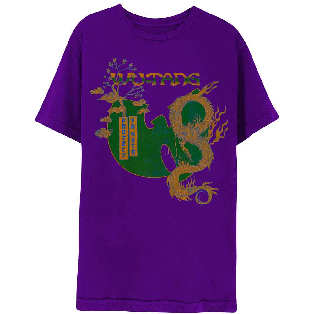WU-TANG CLAN - DRAGON BONSAI - T-Shirt Purple