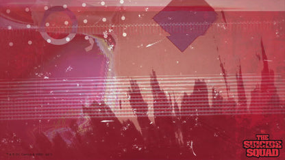 HARLEY QUINN - DIE CLOWN - 2in1 Red Ripped Top Black