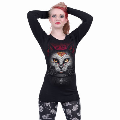 CATRINA - Baggy Top Black