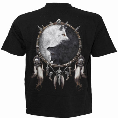 WOLF CHI - Kids T-Shirt Black