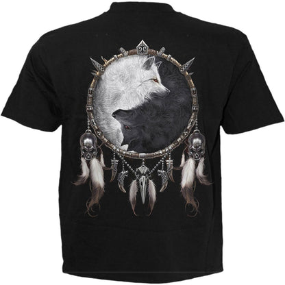 WOLF CHI - T-Shirt Black - Spiral USA