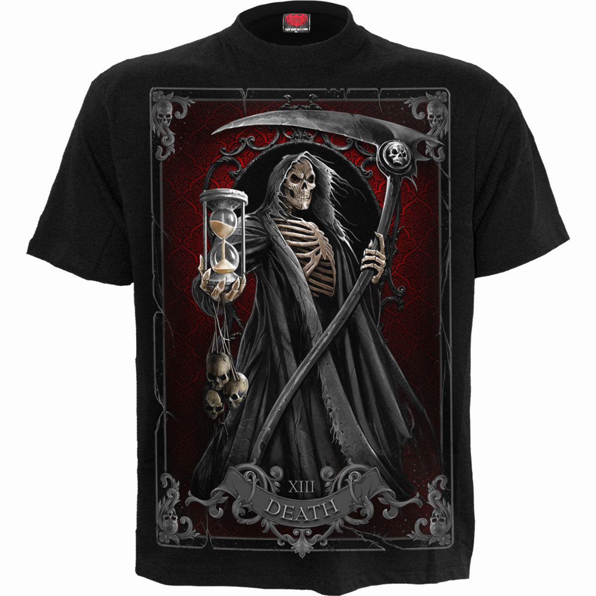 DEATH TAROT - T-Shirt Black